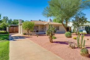 Phoenix Home with Patio Near Downtown and Light Rail!